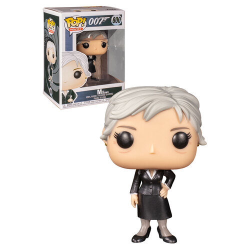Funko POP! Movies James Bond 007 #800 M (Goldeneye) - New, Mint Condition