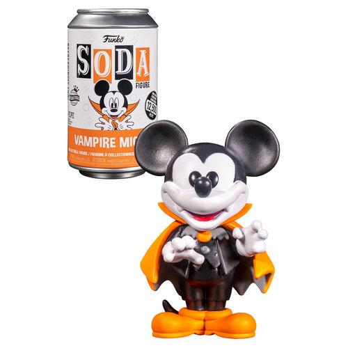 Funko Soda Figure - Mickey Mouse #58693 Vampire Mickey (12,500 pcs) - New, Sealed