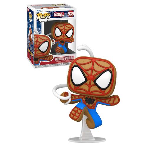 Funko POP! Marvel Holiday #939 Spider-Man Gingerbread - New, Mint Condition