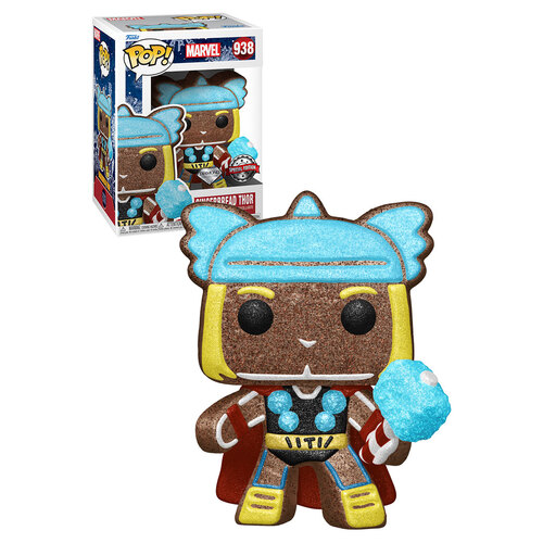 Funko POP! Marvel Holiday #938 Thor Gingerbread (Diamond Collection) - New, Mint Condition