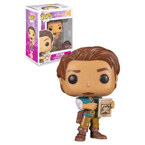 Funko POP! Disney Tangled #1126 Flynn (With Wanted Poster) - New, Mint Condition