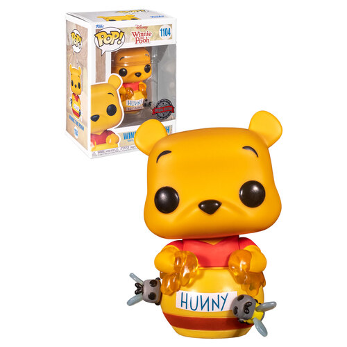 Funko POP! Disney Winnie The Pooh #1104 Winnie The Pooh (With Honey Pot) - New, Mint Condition