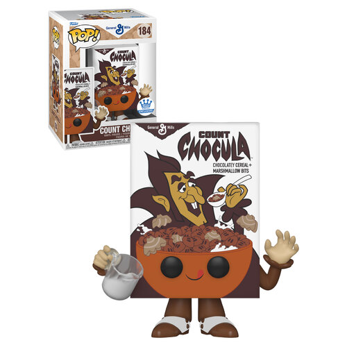 Funko POP! Ad Icons Foodies General Mills #184 Count Chocula - Funko Shop Exclusive - New, Mint Condition