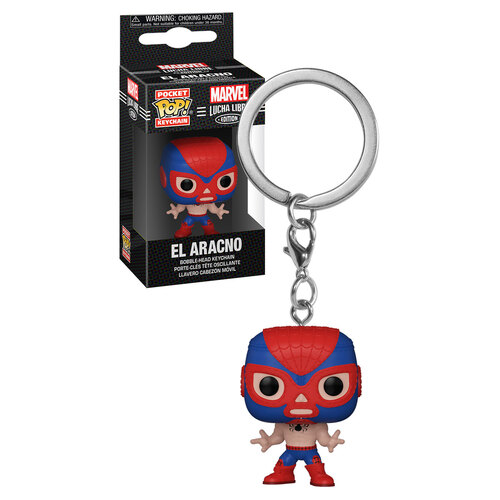 Funko Pocket POP! Keychain Marvel #53890 Lucha Libre El Arachno - New, Mint Condition