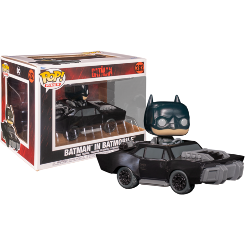 Funko POP! Rides The Batman #282 Batman In Batmobile - New, Mint Condition