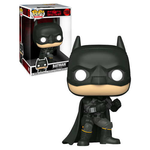 Funko POP! Movies The Batman #1188 Super Sized 10 inch Batman (Jumbo) - New, Mint Condition