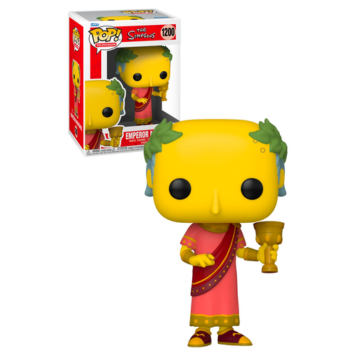 Funko POP! Television The Simpsons #1200 Emperor Montimus - New, Mint Condition