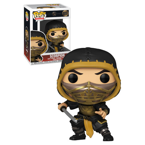 Funko POP! Movies Mortal Kombat #1055 Scorpion (Metallic) - New, Mint Condition