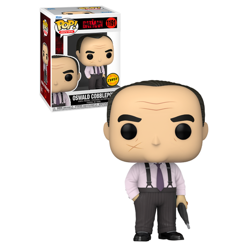 Funko POP! Movies The Batman #1191 Oswald Cobblepot - Limited Chase Edition - New, Mint Condition