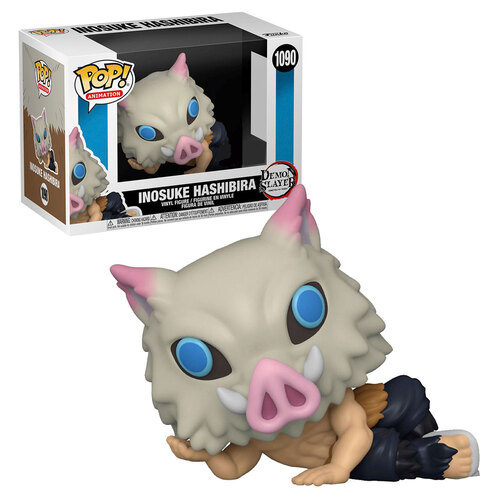 Funko POP! Animation Demon Slayer #1090 Inosuke Hashibira (Lounging) - New, Mint Condition