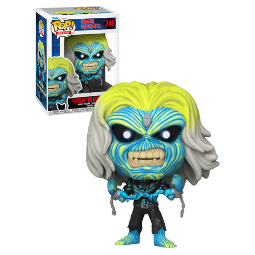 Funko POP! Rocks Iron Maiden #249 Live After Death Eddie - New, Mint Condition