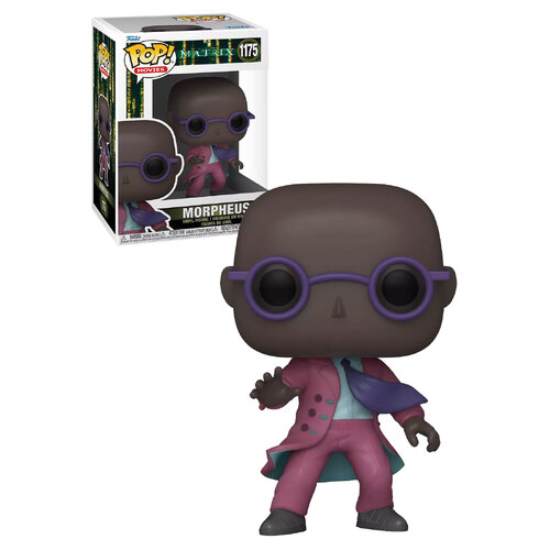 Funko POP! Movies The Matrix #1175 Morpheus (Pink Suit) - New, Mint Condition