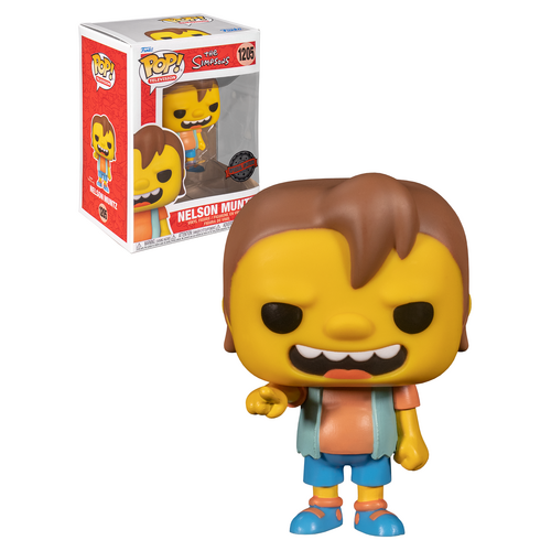 Funko POP! Television The Simpsons #1205 Nelson Muntz - New, Mint Condition