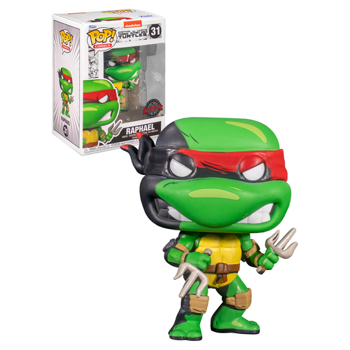 Funko POP! Comics Teenage Mutant Ninja Turtles #31 Raphael - New, Mint Condition
