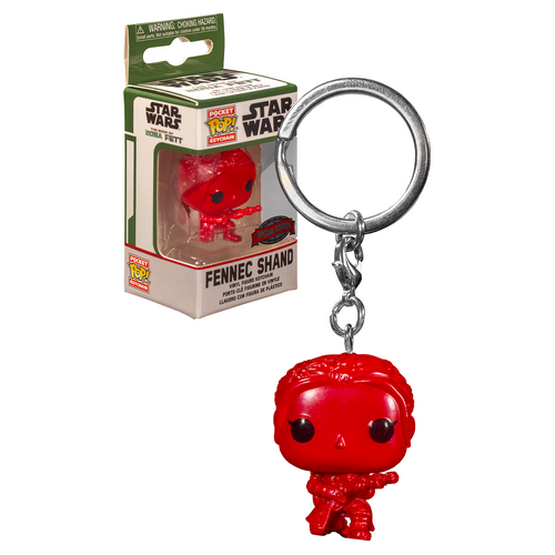 Funko Pocket POP! Keychain The Mandalorian #60809 Fennec Shand (Red Metallic) - New, Mint Condition