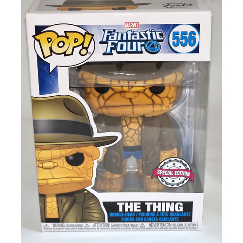 Funko POP! Marvel Fantastic Four #556 The Thing (In Disguise) - New, With Minor Box Damage