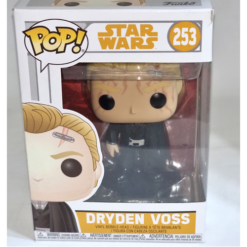 Funko POP! Star Wars Solo #253 Dryden Voss - New, With Minor Box Damage