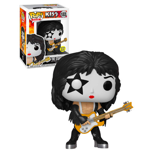 Funko POP! Rocks KISS #122 The Starchild (Glows In The Dark) - New, Mint Condition