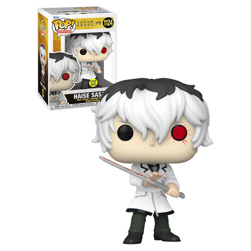 Funko POP! Animation Tokyo Ghoul:Re #1124 Haise Sasaski (Glows In The Dark) - New, Mint Condition