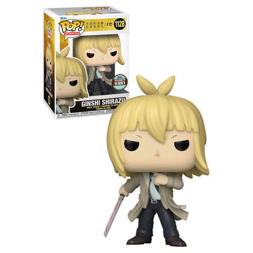 Funko POP! Animation Tokyo Ghoul:Re #1128 Ginshu Shirazu - New, Mint Condition