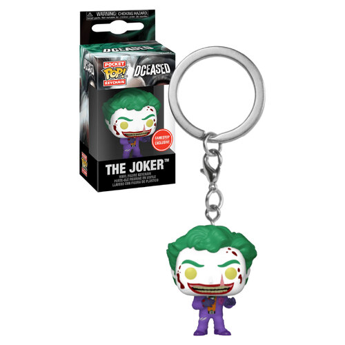Funko Pocket POP! Keychain Heroes #58413 Dceased - The Joker (Bloody) - New, Mint Condition
