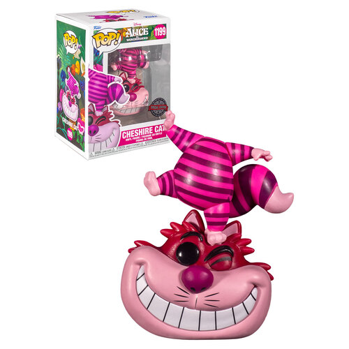 Funko POP! Disney Alice In Wonderland #1199 Cheshire Cat (On Head) - New, Mint Condition