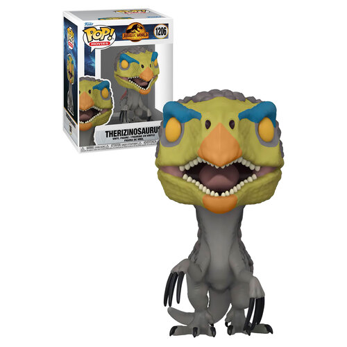 Funko POP! Movies Jurassic World: Dominion #1206 Therizinosaurus - New, Mint Condition