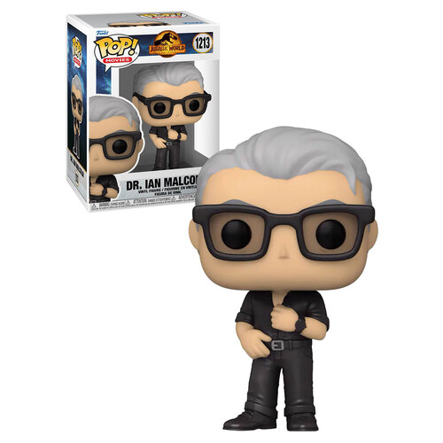 Funko POP! Movies Jurassic World: Dominion #1213 Dr. Ian Malcolm - New, Mint Condition