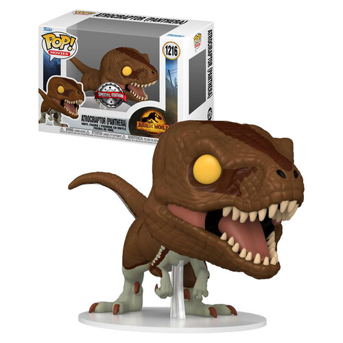 Funko POP! Movies Jurassic World: Dominion #1216 Atrociraptor (Panthera) - New, Mint Condition