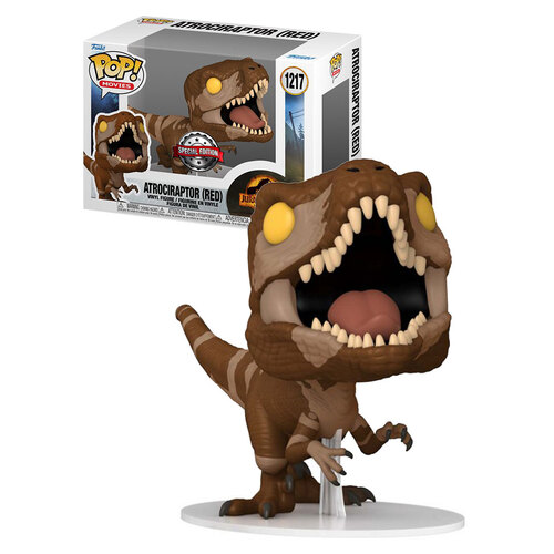Funko POP! Movies Jurassic World: Dominion #1217 Atrociraptor (Red) - New, Mint Condition