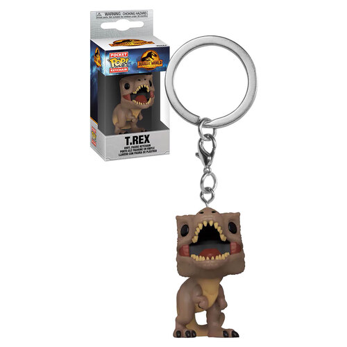 Funko Pocket POP! Keychain Movies Jurassic World: Dominion #55300 T.Rex - New, Mint Condition