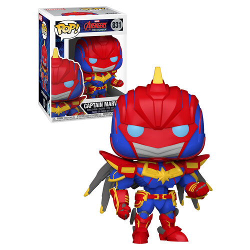 Funko POP! Marvel The Avengers MechStrike #831 Captain Marvel - New, Mint Condition