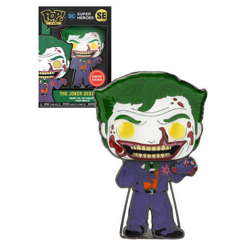 Funko POP! Pin DC Super Heroes #SE The Joker Dceased (Bloody) - Limited Gamestop Exclusive - New, Unopened
