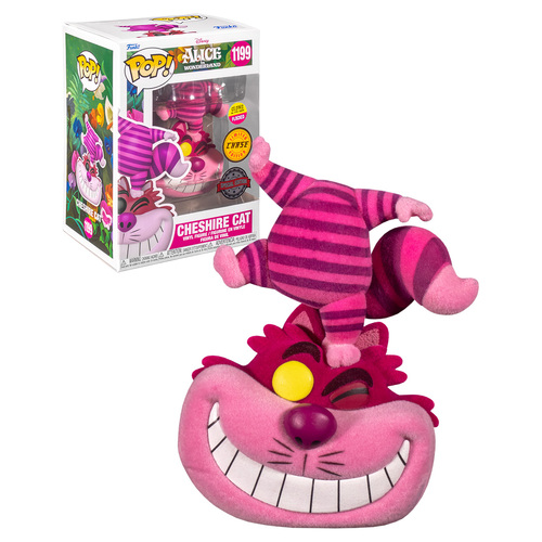 Funko POP! Disney Alice In Wonderland #1199 Cheshire Cat (On Head) - Limited Chase Edition - New, Mint Condition