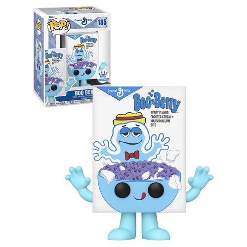 Funko POP! Ad Icons General Mills #185 Boo Berry (Cereal Box) - Limited Funko Shop Exclusive - New, Mint Condition