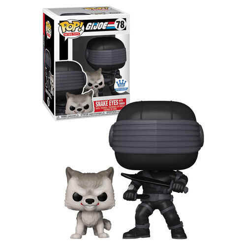 Funko POP Mint SNAKE EYES WITH TIMBER JOE #78 FUNKO EXCLUSIVE In Hand! G.I 