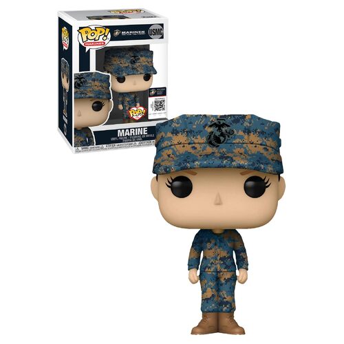 Funko POP! Marines Pops With Purpose #USMC Female Marine #1 - New, Mint Condition