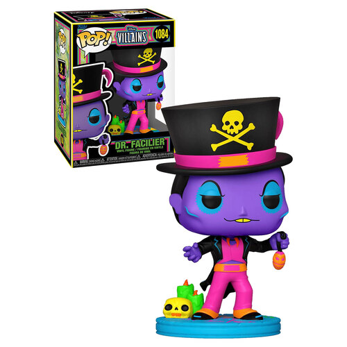 Funko POP! Disney Villains #1084 Dr. Facilier (Black Light) - New, Mint Condition