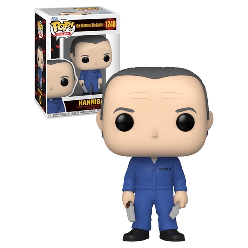 Funko POP! Movies The Silence Of The Lambs #1248 Hannibal (With Fork & Knife) - New, Mint Condition