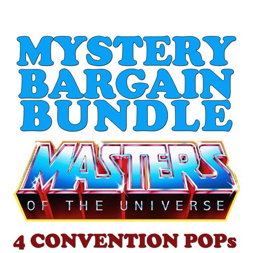 Funko POP! Retro Toys - Mystery Bargain Bundle - Masters Of The Universe Four Random MOTU Convention POPs - Comic Con Exclusives