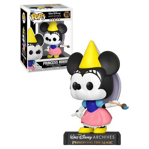 Funko POP! Disney  Walt Disney Archives #1110 Princess Minnie 1938 - New, Mint Condition