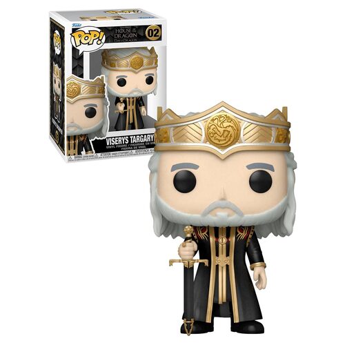 Funko POP! Game Of Thrones House Of The Dragon #02 Viserys Targaryen - New, Mint Condition