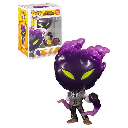 Funko POP! Animation My Hero Academia #789 Kurogiri (Glows In The Dark) - New, Mint Condition