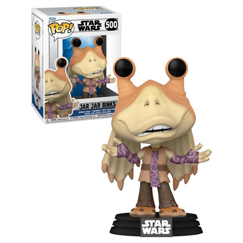 Funko POP! Star Wars The Clone Wars #500 Jar Jar Binks - New, Mint Condition