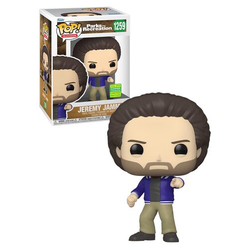 Funko POP! Television Parks And Recreation #1259 Jeremy Jamm - 2022 San Diego Comic Con Limited Edition - New, Mint Condition