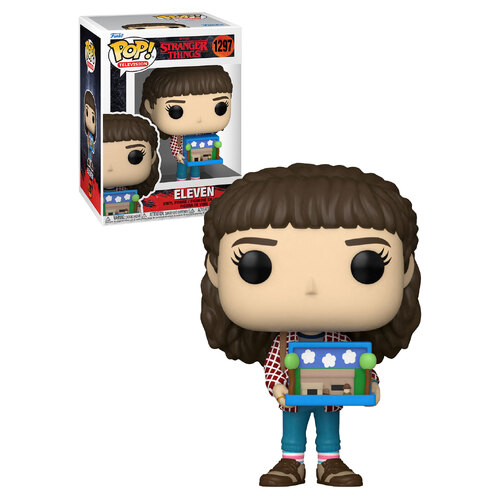 Funko POP! Television Netflix Stranger Things #1297 Eleven With Diorama - New, Mint Condition