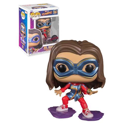 Funko POP! Marvel Ms. Marvel #1084 Ms. Marvel (Stepping) - New, Mint Condition
