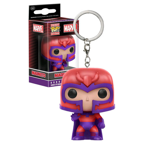 Funko Pocket POP! Keychain Marvel #11668 Magneto - New, Mint Condition