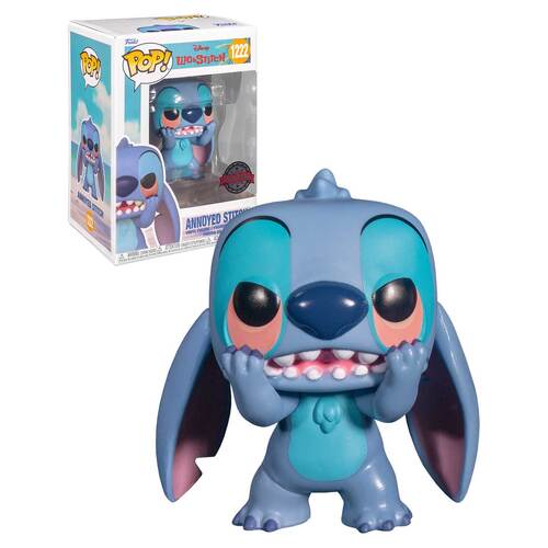 Funko POP! Disney Lilo & Stitch #1222 Annoyed Stitch - New, Mint Condition