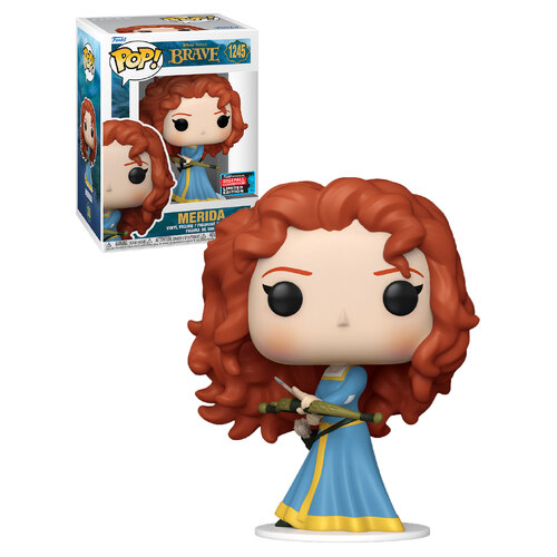 Funko POP! Brave #1245 Merida - 2022 New York Comic Con (NYCC) Limited Edition - New, Mint Condition